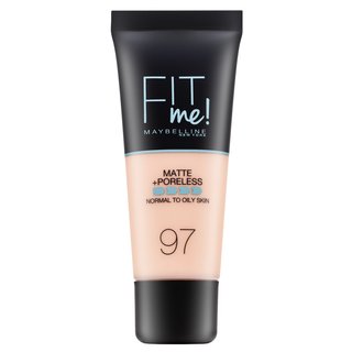 Maybelline Fit Me! Foundation Matte + Poreless podkład w płynie z formułą matującą 097 Natural Porcelain 30 ml