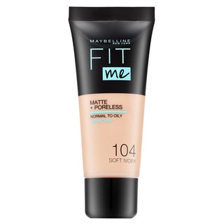 MAYBELLINE NEW YORK Fit Me! Matte+Poreless matujący podkład do skóry normalnej i tłustej odcień 104 Soft Ivory 30 ml można nabyć na stronie Brasty.pl