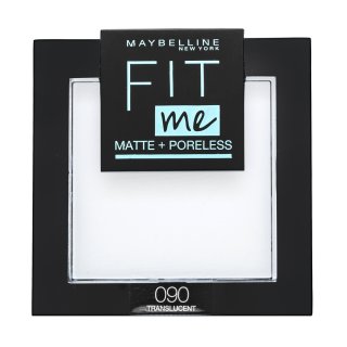 MAYBELLINE NEW YORK Fit Me! Matte+Poreless puder matujący odcień 090 Translucent 9 g