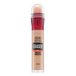 MAYBELLINE NEW YORK Instant Anti Age Eraser korektor w płynie z aplikatorem w postaci gąbeczki odcień 02 Nude 6.8 ml