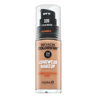Revlon Cosmetics ColorStay™ SPF 15 długotrwały podkład matujący do skóry tłustej i mieszanej odcień 320 True Beige 30 ml