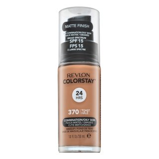 Revlon Cosmetics ColorStay™ SPF 15 długotrwały podkład matujący do skóry tłustej i mieszanej odcień 370 Toast 30 ml