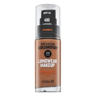 Revlon Cosmetics ColorStay™ SPF 15 długotrwały podkład matujący do skóry tłustej i mieszanej odcień 400 Caramel 30 ml