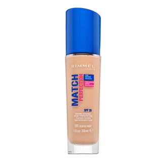 Rimmel Match Perfection podkład w płynie SPF 20 odcień 101 Classic Ivory 30 ml