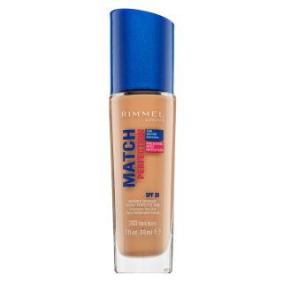 Rimmel Match Perfection podkład w płynie SPF 20 odcień 203 True Beige 30 ml