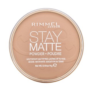 Rimmel Stay Matte puder odcień 005 Silky Beige 14 g