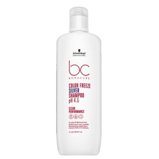 Schwarzkopf Professional BC Bonacure Color Freeze Silver szampon srebrny do włosów blond i z balejażem 1000 ml