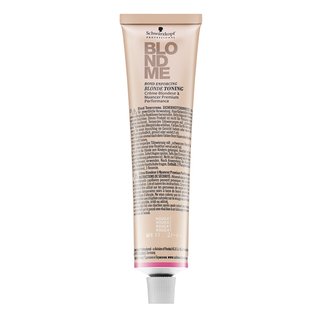 Schwarzkopf Professional BlondMe Bond Enforcing Blonde Toning tonujący krem koloryzujący do wszystkich rodzajów włosów Nougat 60 ml