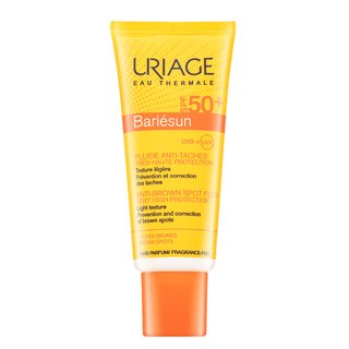 Uriage Bariésun Anti-Brown Spot Fluid SPF 50+ łagodząca emulsja do suchej, atopowej skóry 40 ml