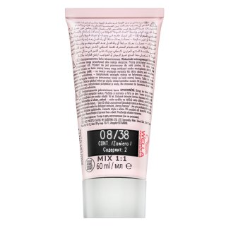 Wella Professionals Shinefinity Zero Lift Glaze demi-permanentna farba do włosów odcień 08/38 - Honey Latte 60 ml