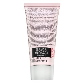 Wella Professionals Shinefinity Zero Lift Glaze demi-permanentna farba do włosów odcień 08/98 - Silver Pearl 60 ml