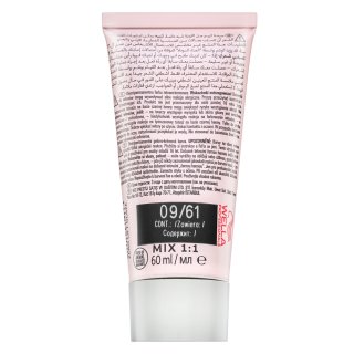 Wella Professionals Shinefinity Zero Lift Glaze demi-permanentna farba do włosów odcień 09/61 - Iced Platinum 60 ml