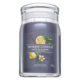 Yankee Candle Black Tea & Lemon świeczka zapachowa 567 g