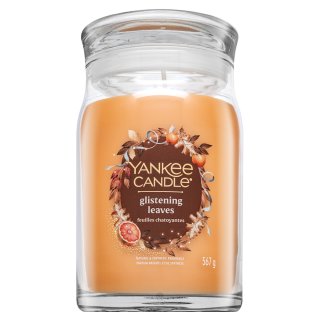 Yankee Candle Glistening Leaves świeczka zapachowa Signature 567 g