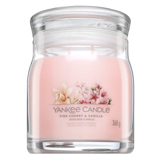 Yankee Candle Pink Cherry & Vanilla świeczka zapachowa Signature 368 g