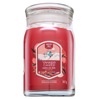 Yankee Candle Santa On Skis świeczka zapachowa Signature 567 g