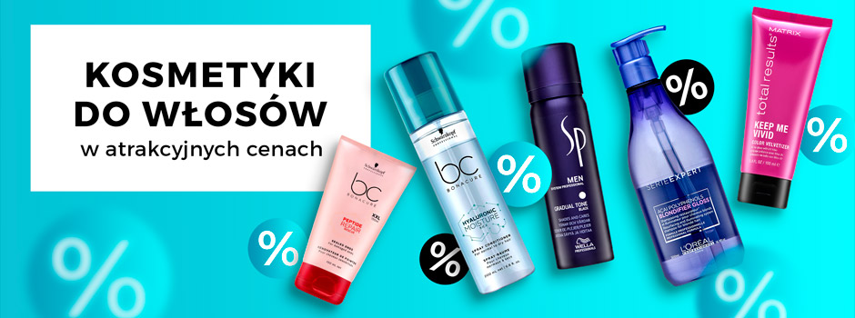 Kosmetyki do włosów w atrakcyjnych cenach