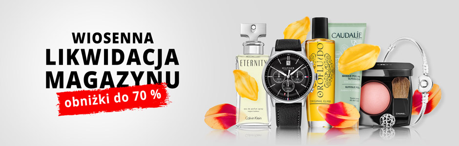 Wiosenna likwidacja magazynu- obniżki do 70%