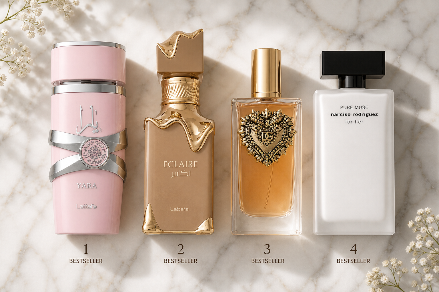 6 damskich perfum, które w tym roku prowadzą w rankingach sprzedaży